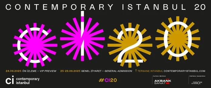 "Contemporary Istanbul 2025" afişi