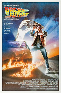 Geleceğe Dönüş (Back To The Future) film afişi
