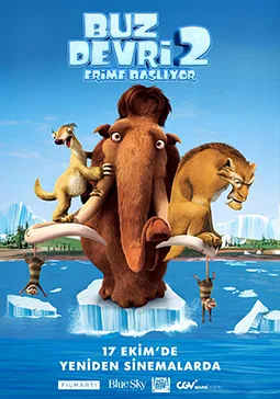 Buz Devri 2: Erime Başlıyor (Ice Age: The Meltdown) film afişi