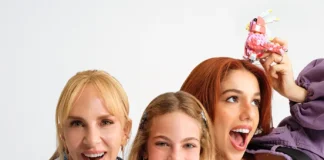 Sertab Erener ve Selin Geçit’ten “Bu, Kızların Eseri”ne dans daveti Sertab Erener, Ada Kaptanoğlu ve Selin Geçit bir arada poz verirken