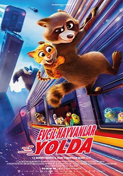 Evcil Hayvanlar Yolda (Pets on A Train) film afişi