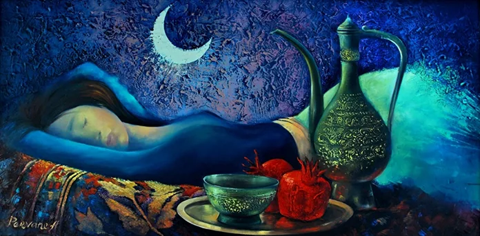 Ressam Pervane Alizade 2 Ressam Pervane Alizade'nin bir eseri