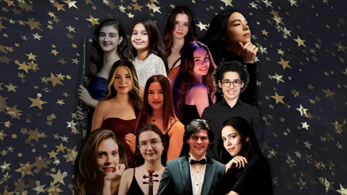 Geleceğin Yıldızlarıyız Geleceğin Yıldızlarıyız projesinde konser verecek sanatçıların kolaj görseli