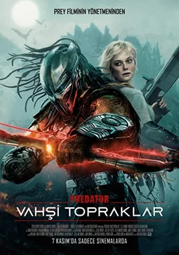 Predator: Vahşi Topraklar (Predator: Badlands) film afişi