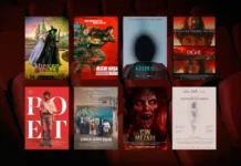 21 Kasım 2025 haftasında vizyona giren filmlerin afişleri: Wicked: İyilik Uğruna (Wicked: For Good), Ölüme Koşan Adam (The Running Man), Keeper, Oğul (The Carpenter's Son), Bir Şair (A Poet, Un poeta), Senden Geriye Kalan (All That's Left of You), Cin Mezarı ve Yeni Şafak Solarken