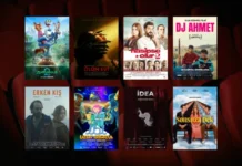 28 Kasım 2025 haftasında vizyona giren filmlerin afişleri: Zootropolis 2 (Zootopia 2), Ölüm Evi (Rosario), Nasipse Olur 2, DJ Ahmet, Erken Kış, İbi: Uzay Görevi, İdea ve Sonsuza Dek (Eternity)