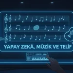 Yapay Zekâ, Müzik ve Telif Yapay zekâ, müzik ve Telif yazısının görseli