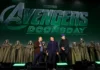 Russo kardeşler ve Avengers: Doomsday oyuncuları filminin tanıtımında