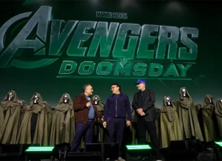 Russo kardeşler ve Avengers: Doomsday oyuncuları filminin tanıtımında