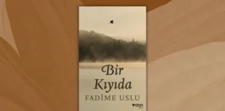 Fadime Uslu'nun Bir Kıyıda kitabının ön kapağı