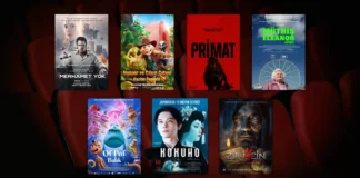 Bu Hafta Vizyona Giren Filmler (23 Ocak 2026) 23 Ocak 2026 haftasında vizyona giren filmlerin afişleri: Merhamet Yok (Mercy), Hopper ve Çılgın Çetesi Hazine Peşinde (Chickenhare and the Secret of the Groundhog), Primat (Primate), Müthiş Eleanor (Eleanor the Great), Of-Pof Balık (The Pout-Pout Fish), Kokuhô ve Zir-i Cin 4: Nesep Bağı