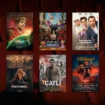 20 Mart 2026 haftasında vizyona giren filmlerin afişleri: Kurtuluş Projesi (Project Hail Mary), Şampiyon Keçi: Tüm Zamanların En İyisi (GOAT), Kardeşler Araştırma, Saklambaç 2 (Ready or Not 2: Here I Come), Çatlı ve Güvercin Terbiyecisi