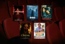 Bu Hafta Vizyona Giren Filmler (27 Mart 2026) 27 Mart 2026 haftasında vizyona giren filmlerin afişleri: Seni Öldürecekler (They Will Kill You), Drakula (Dracula: A Love Tale), Sarı Zarflar, Cinzar ve Çamaşır Sepeti