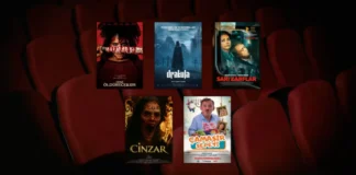 27 Mart 2026 haftasında vizyona giren filmlerin afişleri: Seni Öldürecekler (They Will Kill You), Drakula (Dracula: A Love Tale), Sarı Zarflar, Cinzar ve Çamaşır Sepeti