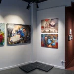 Eren Kenar ile The Green Lotus Üzerine Eren Kenar - The Green Lotus sergisi panoramik görünüm