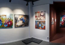 Eren Kenar - The Green Lotus sergisi panoramik görünüm