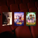 24 Nisan 2026 haftasında vizyona giren filmlerin afişleri: Geçmişin Kokusu, Michael, Cesur Hayvanat Bahçesi Sakinleri (Night of the Zoopocalypse), Marakuda: Taş Devri Efsanesi, 1881 Atatürk: Bir Liderin Doğuşu