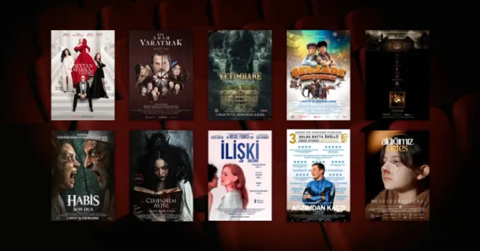 Bu Hafta Vizyona Giren 10 Film (1 Mayıs 2026) 1 Mayıs 2026 haftasında vizyona giren filmlerin afişleri: Şeytan Marka Giyer 2 (The Devil Wears Prada 2), Bir Adam Yaratmak, Yetimhane: Sahipsiz Cinler, Şehzade: Büyük Şenlik, Hokum, Habis: Son Dua, Cehennem Ayini (The Red Book Ritual: Gates of Hell), İlişki (Dreams), Ağzımdan Kaçtı (I Swear) ve Aldığımız Nefes (As We Breathe)
