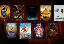 Bu Hafta Vizyona Giren Filmler (22 Mayıs 2026) 22 Mayıs 2026 haftasında vizyona giren filmlerin afişleri: Star Wars: Mandalorian ve Grogu (Star Wars: The Mandalorian and Grogu), Manyak (Vieja loca), Yolcu (Passenger), Oflu Hoca 6: Define, Christopherlar (The Christophers), Kehribar ile Boncuk: Kayıp Robot, Nirvanna the Band the Show the Movie, Süper 1 Takım ve Hased: Cin Çarpması