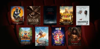 Bu Hafta Vizyona Giren Filmler (22 Mayıs 2026) 22 Mayıs 2026 haftasında vizyona giren filmlerin afişleri: Star Wars: Mandalorian ve Grogu (Star Wars: The Mandalorian and Grogu), Manyak (Vieja loca), Yolcu (Passenger), Oflu Hoca 6: Define, Christopherlar (The Christophers), Kehribar ile Boncuk: Kayıp Robot, Nirvanna the Band the Show the Movie, Süper 1 Takım ve Hased: Cin Çarpması