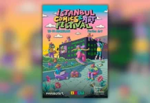 9. İstanbul Comics and Art Festival 13-14 Haziran’da Paribu Art’ta 9. İstanbul Comics and Art Festival afişi