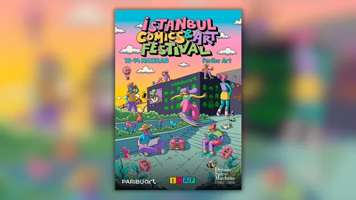 9. İstanbul Comics and Art Festival 9. İstanbul Comics and Art Festival afişi