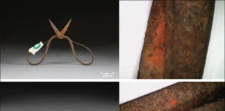 Ming’den bugüne: 600 yıllık anestezi izi Ming Hanedanlığı'na ait 600 yıllık cerrahi aletlerde bulunan anestezi kalıntıları — demir makas, cımbız ve mikroskop görüntüleri.