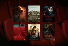 Bu Hafta Vizyona Giren Filmler (17 Temmuz 2026) 17 Temmuz 2026 haftasında vizyona giren filmlerin afişleri: Odyssey (The Odyssey), Filistin 36 (Palestine 36), Noise: Lanetin Sesi (Noise), Baba (Father), Ceza (Woman and Child) ve Kybele'nin Laneti: İstila
