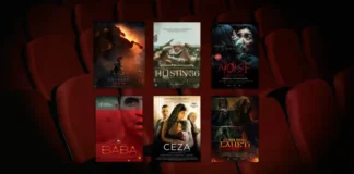 Bu Hafta Vizyona Giren Filmler (17 Temmuz 2026) 17 Temmuz 2026 haftasında vizyona giren filmlerin afişleri: Odyssey (The Odyssey), Filistin 36 (Palestine 36), Noise: Lanetin Sesi (Noise), Baba (Father), Ceza (Woman and Child) ve Kybele'nin Laneti: İstila