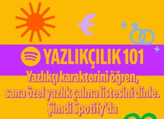 Spotify Yazlıkçılık 101 afiş