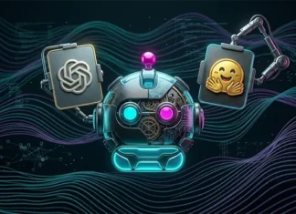 OpenAI - Hugging Face logoları