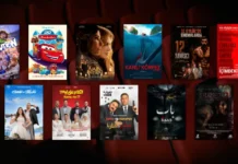 11 Eylül 2026 haftasında vizyona giren filmlerin afişleri: Konuşan Hayvanlar (Evolution), Arabalar (Cars), Aşkın Büyüsü 2 (Practical Magic 2), Kanlı Körfez (The Bay), 12 Savaşçı, İçimdeki Yabancı (L'inconnue, The Unknown), Ayağını Denk Al (Khaly Balak Min Nafsak), Konu Ne? (El Kalam Ala Eh), Şahin ve Kanarya (Saqr w Kanaria), Baab: Cinler Alemi (Baab) ve İbret 2: Lanetli Kız