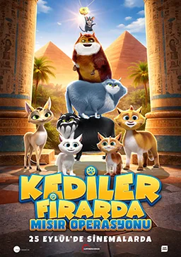 Firarda: Mısır Operasyonu (Cats In The Museum: Treasures of Egypt) film afişi